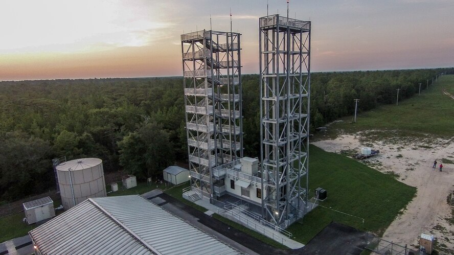 Variable Height Tower at Eglin AFB, Florida