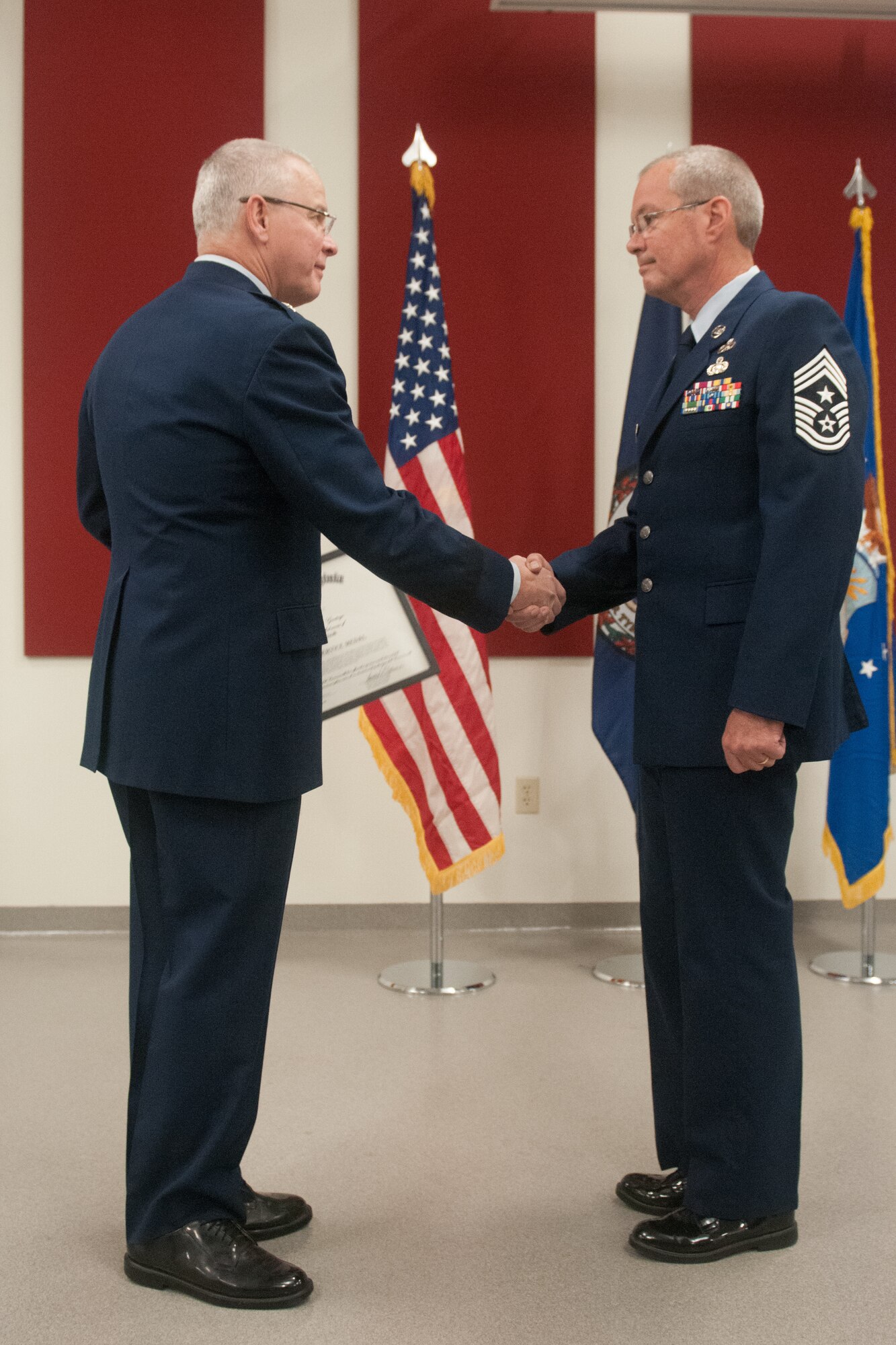 14th Virginia State Command Chief retirement ceremony