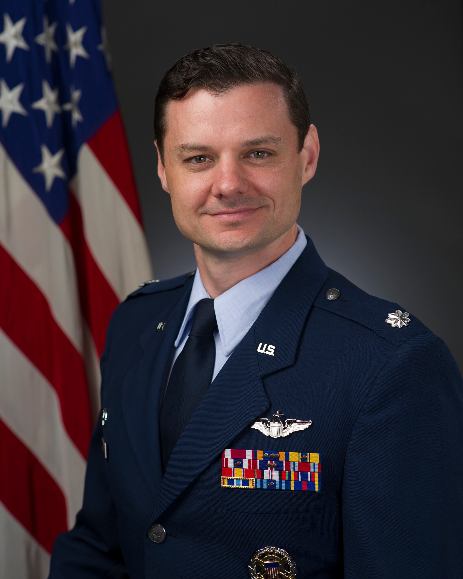 Lt. Col. Aaron Webb official photo