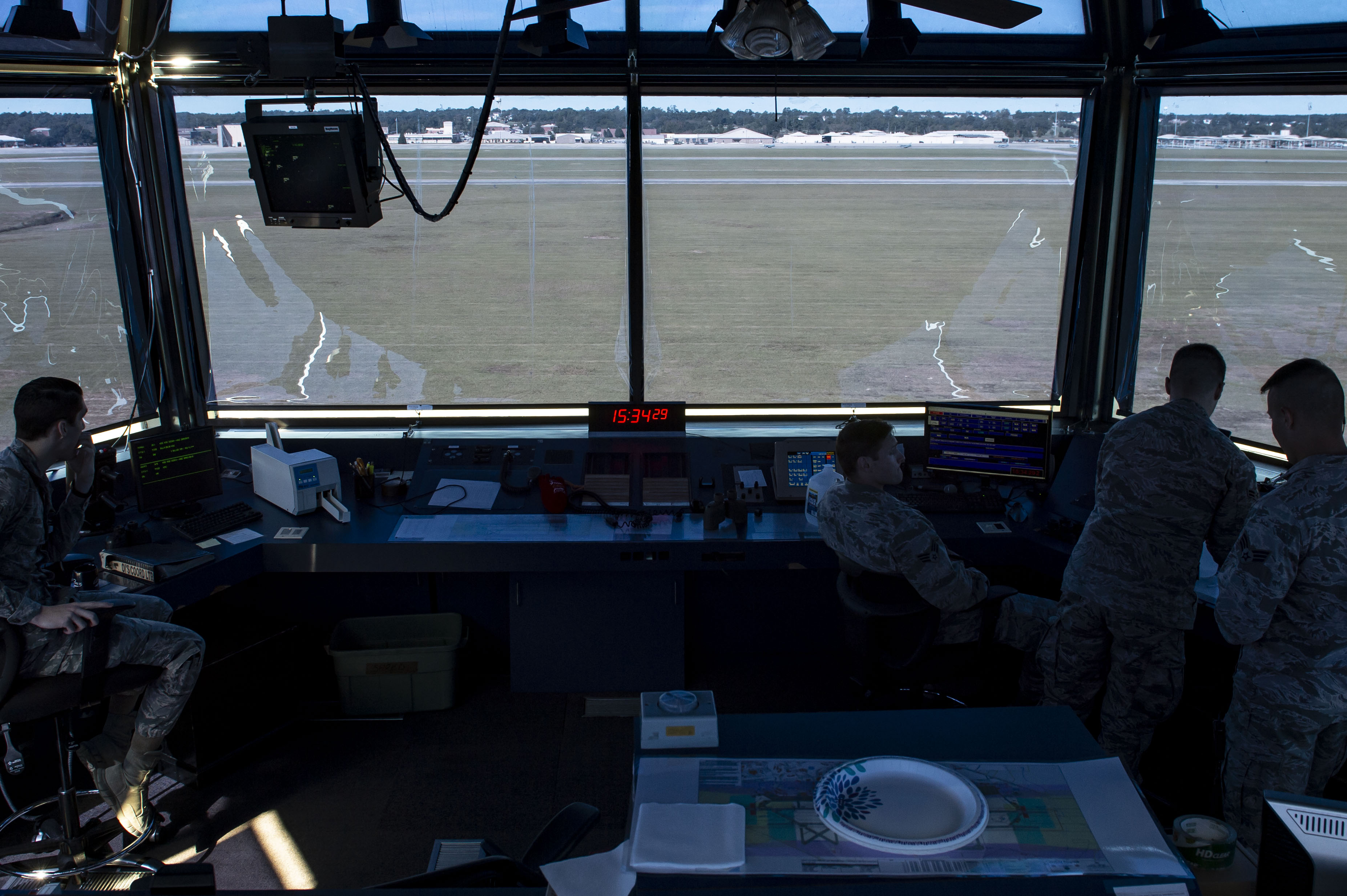Air traffic controllers ensure pilot safety