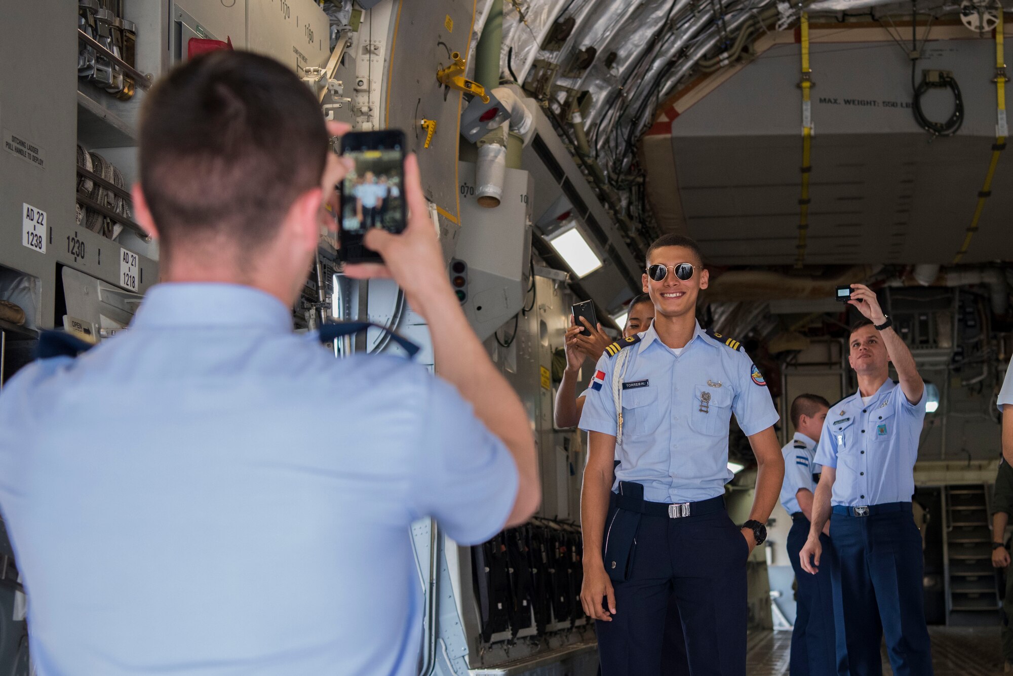 22 cadets from 11 different Latin American countries were brought to the United States to get hands-on experience with the different branches of the U.S. military.