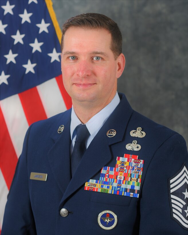 Command Chief Master Sgt. Gene. B. Jameson III, 80th Flying Training Wing