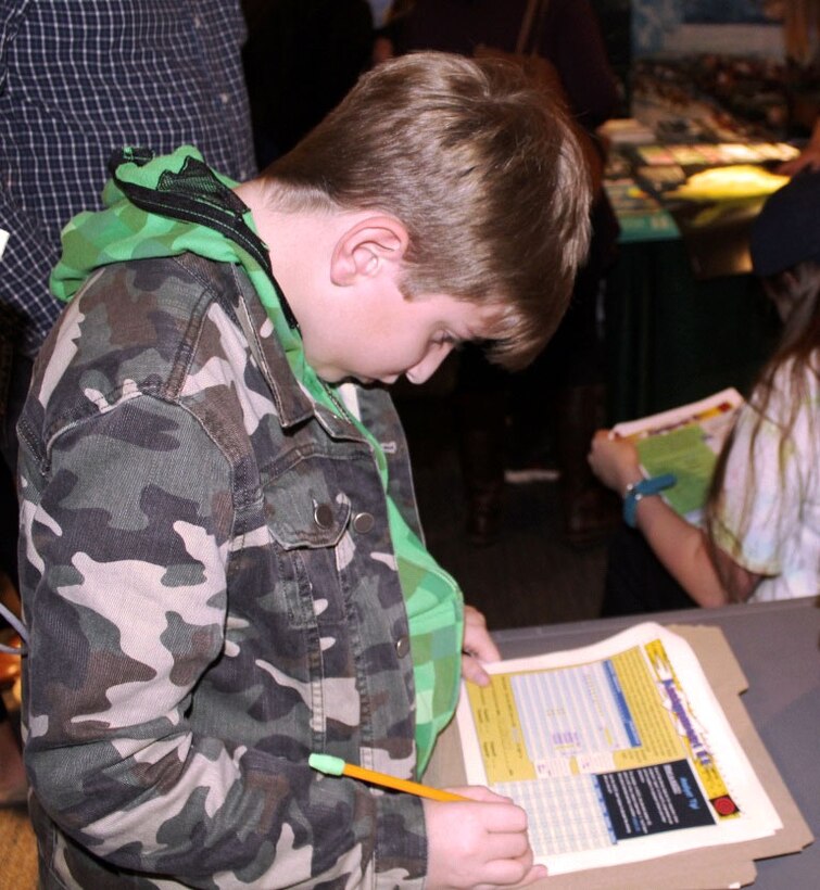 A middle-schooler uses his math skills to break a code and stop a "terrorist attack" at a STEM festival at NSA's National Cryptologic Museum.