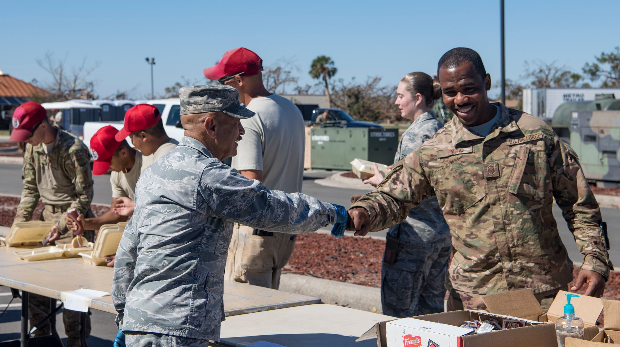 Chaplains feed Tyndall rebuilders > Eglin Air Force Base > Article Display