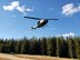 A UH-1N helicopter prepares to land on a mountain Oct. 22, 2018, at Ravalli County, Mont.