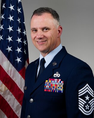 Command Chief Master Sgt. Mark Barber