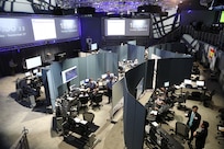 Participants conduct simulated space operations during the fifth international space experiment, Global Sentinel 2018 (GS 18), Sept. 19-28, at the Lockheed Martin Center for Innovation in Suffolk, Virginia. The event provided an opportunity to develop and implement processes for partners from Australia, Canada, France, Germany, Italy, Japan, the Republic of Korea, Spain, the United Kingdom, the United States, and commercial entities to collaborate on combined space situational awareness (SSA) operations in order to enhance the quality and availability of satellite tracking information.