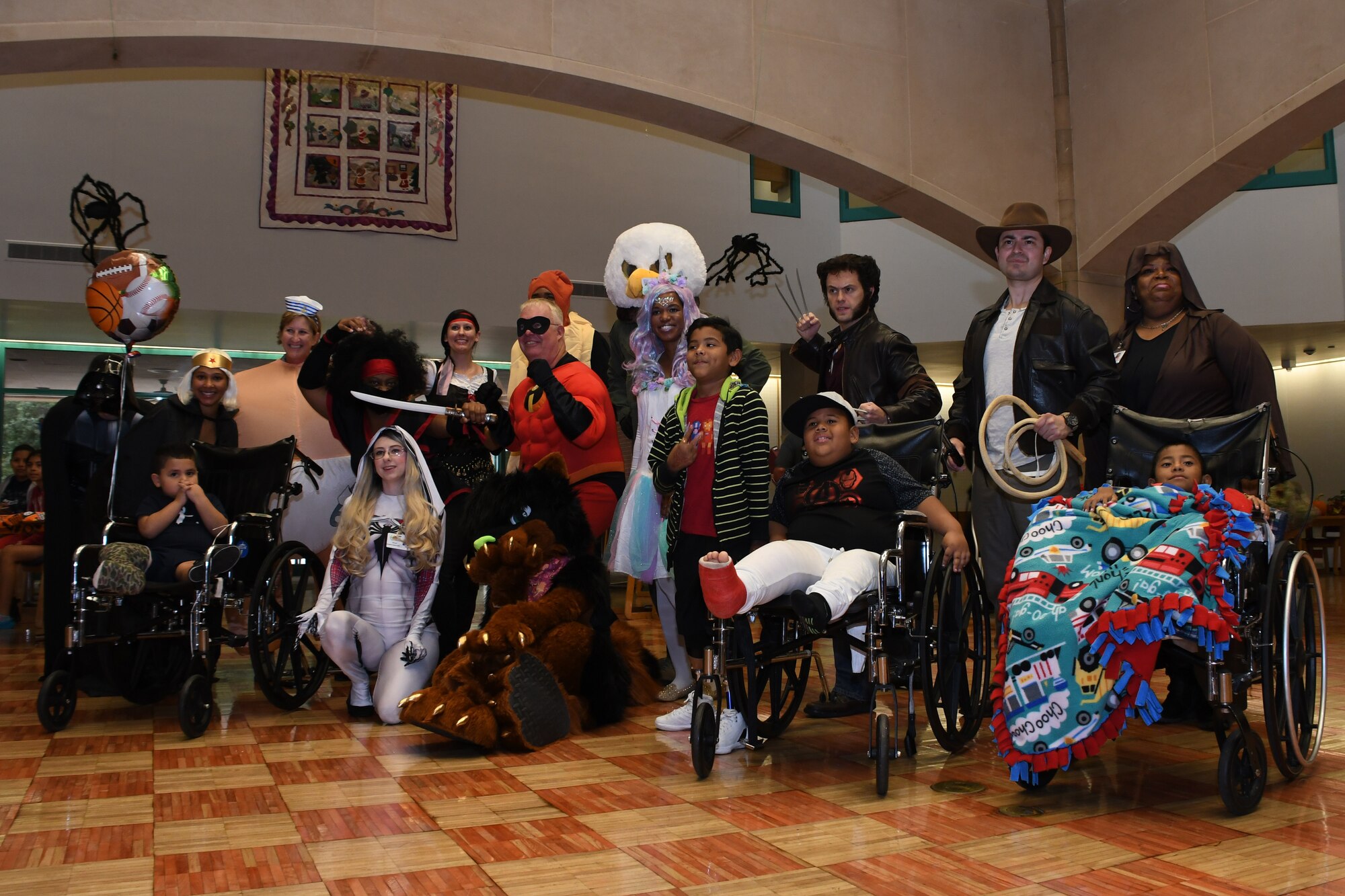 Citizen Reserve Airmen help children celebrate Halloween