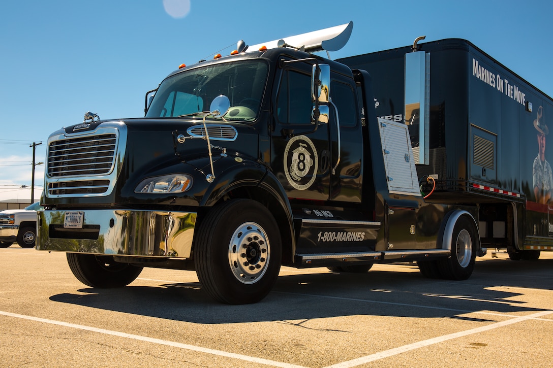 (The front exterior of the Enhanced Marketing Vehicle)