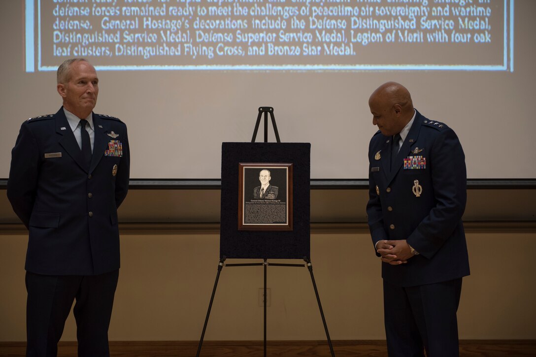 Retired general recognized in alumni induction ceremony