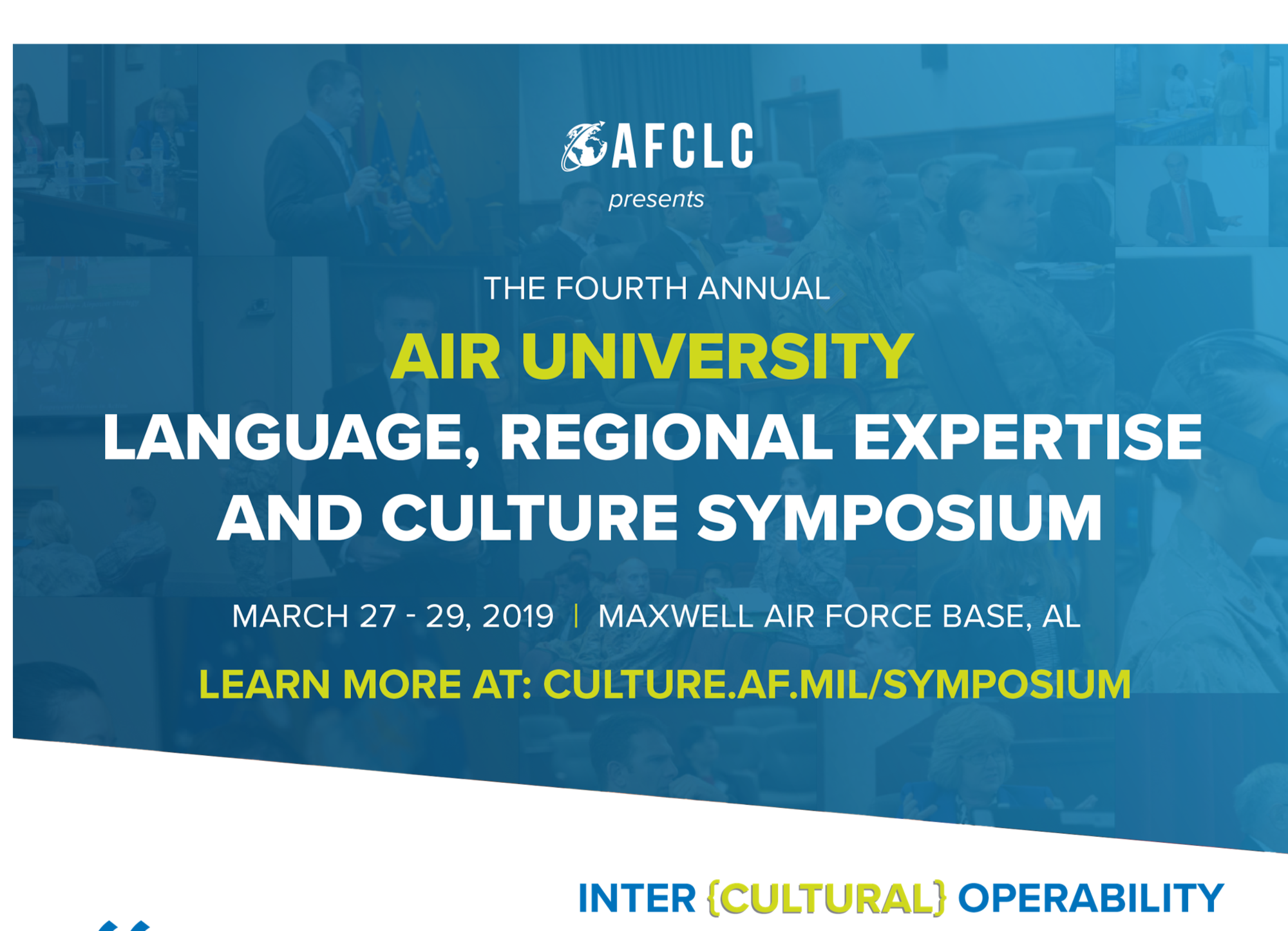 Air Force Culture and Language Center seeks presenters, proposals for annual Air University LREC Symposium