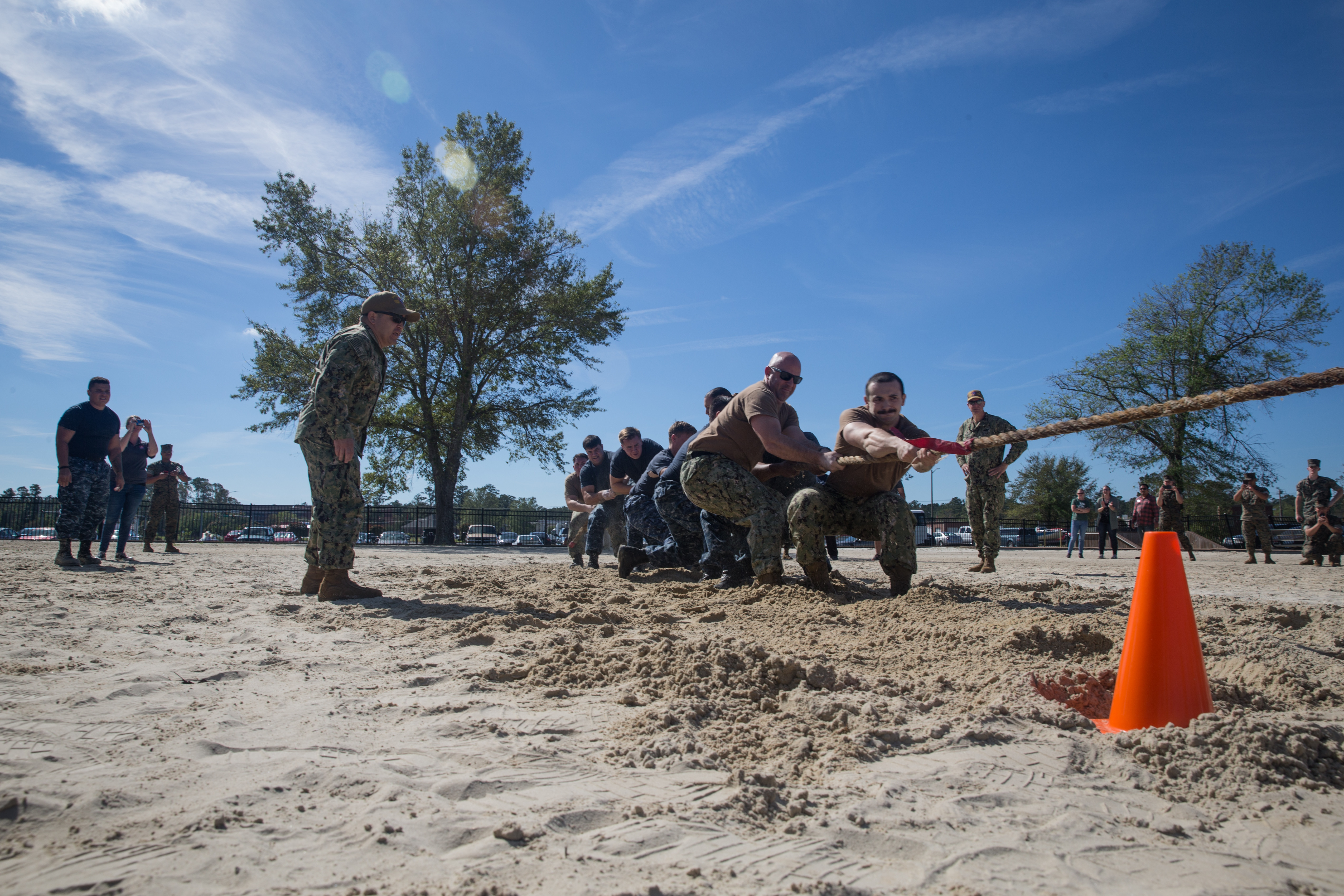 Service Members Battle It Out During The Annual Combined Federal 
