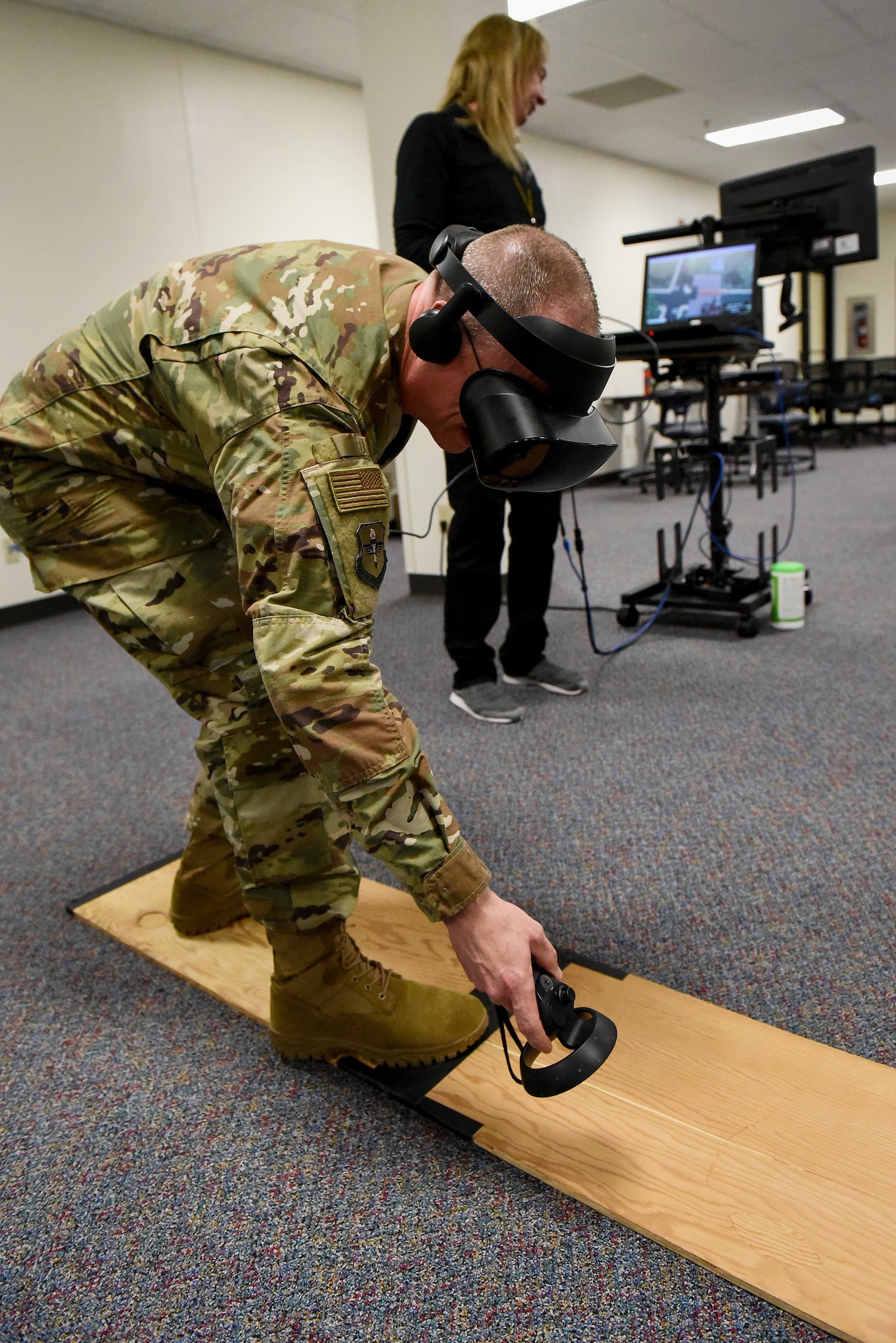 Maj. Gen. Mark E. Weatherington visit