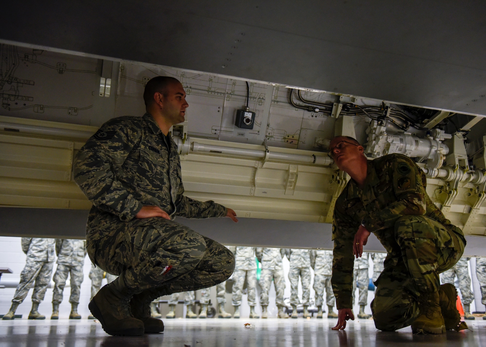 Maj. Gen. Mark E. Weatherington visit