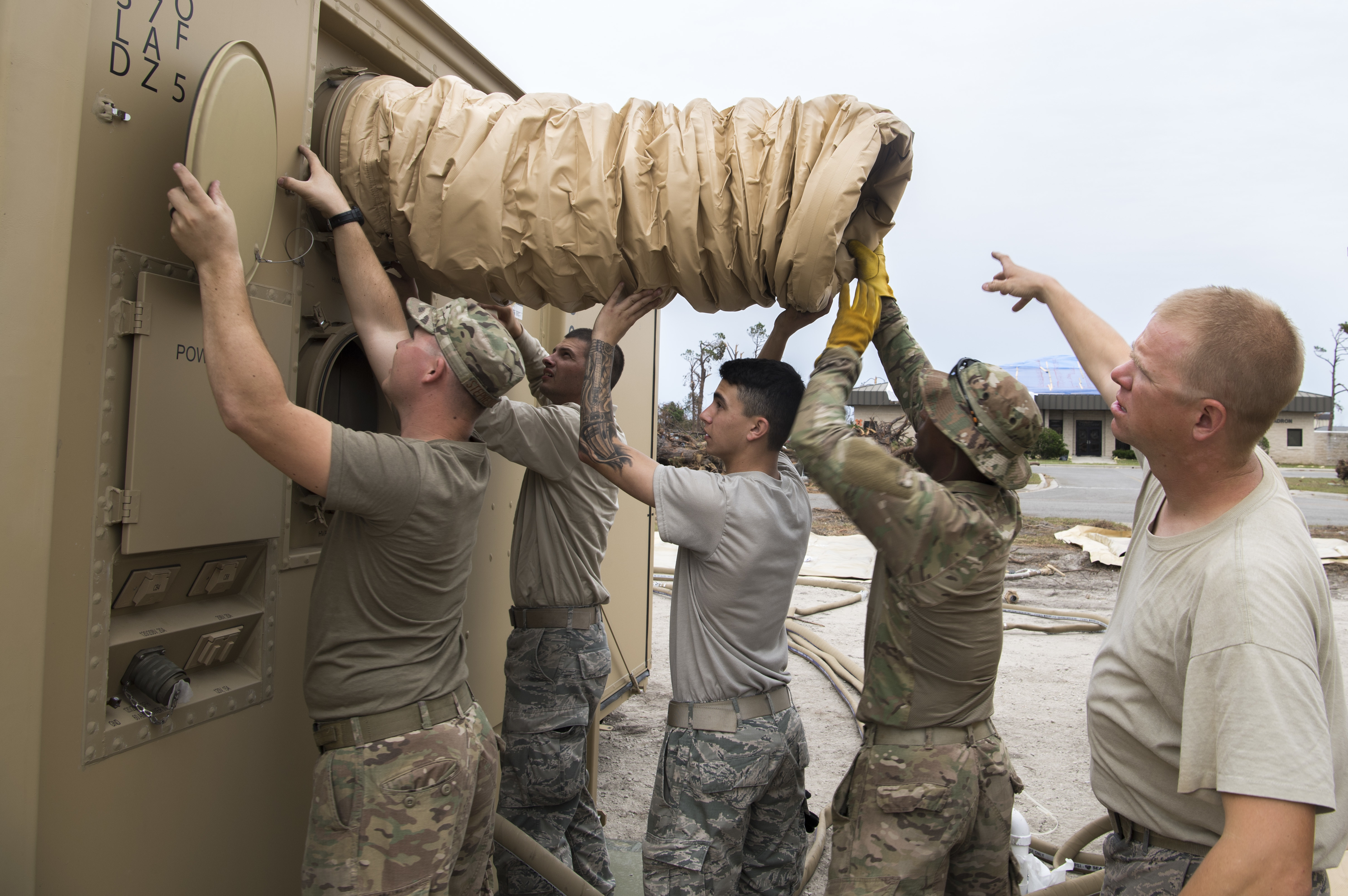 Tyndall AFB rebuilds after Hurricane Michael > Air Force > Article Display