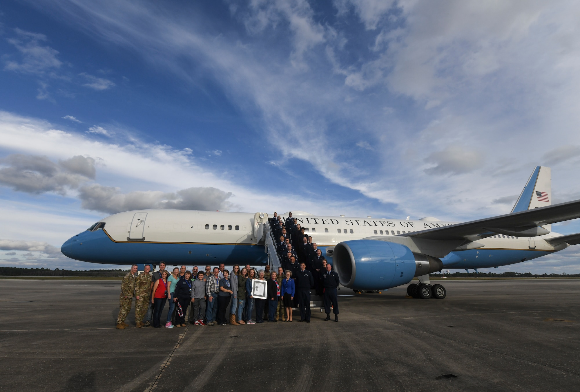 MSgt. John Chapman honored with aircraft dedication