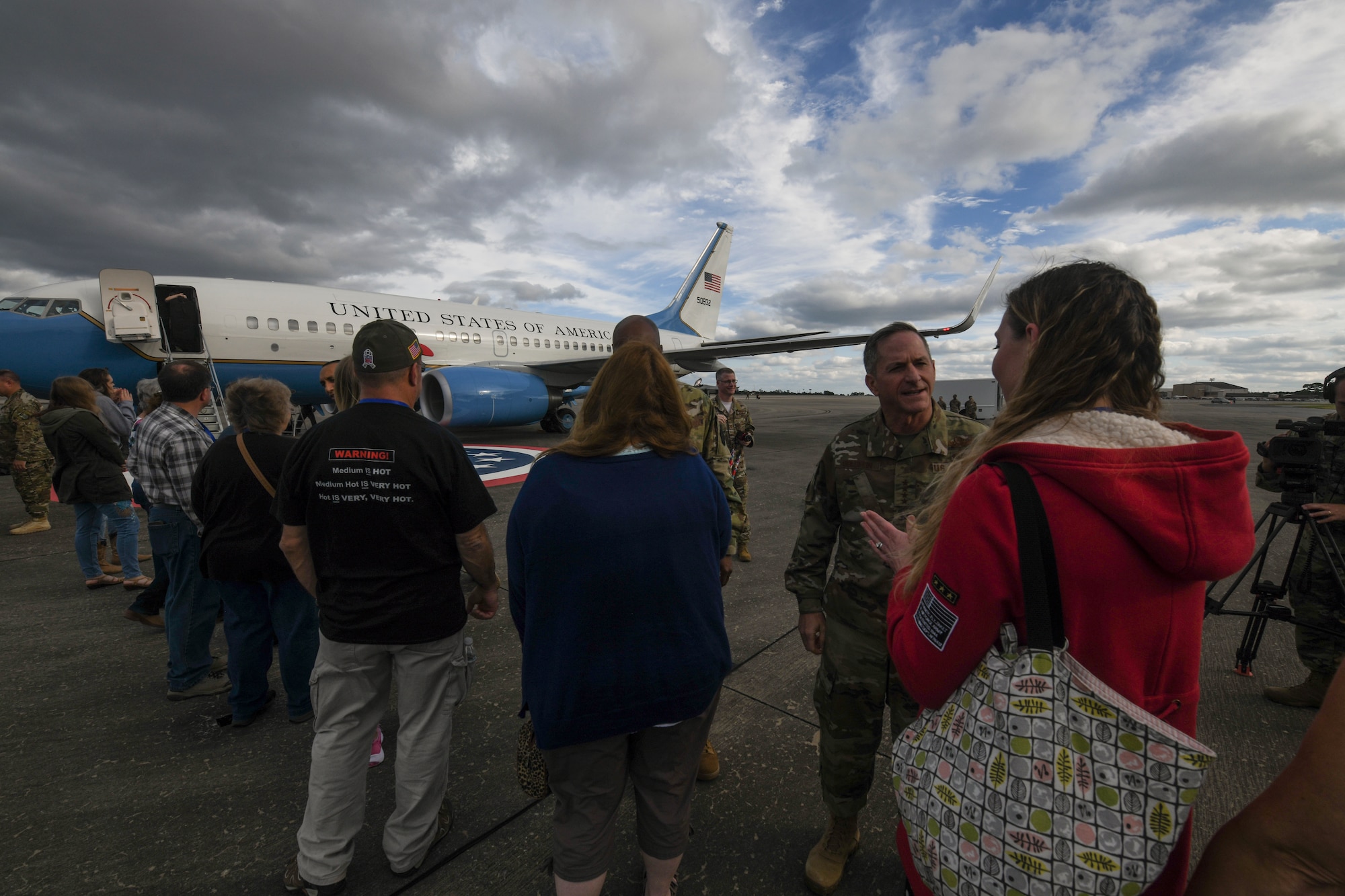 MSgt. John Chapman honored with aircraft dedication