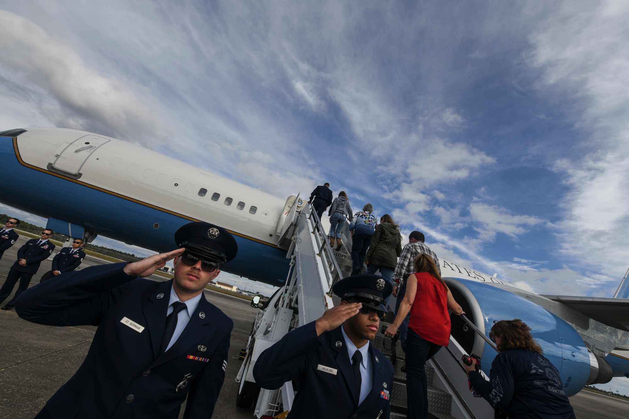 MSgt. John Chapman honored with aircraft dedication