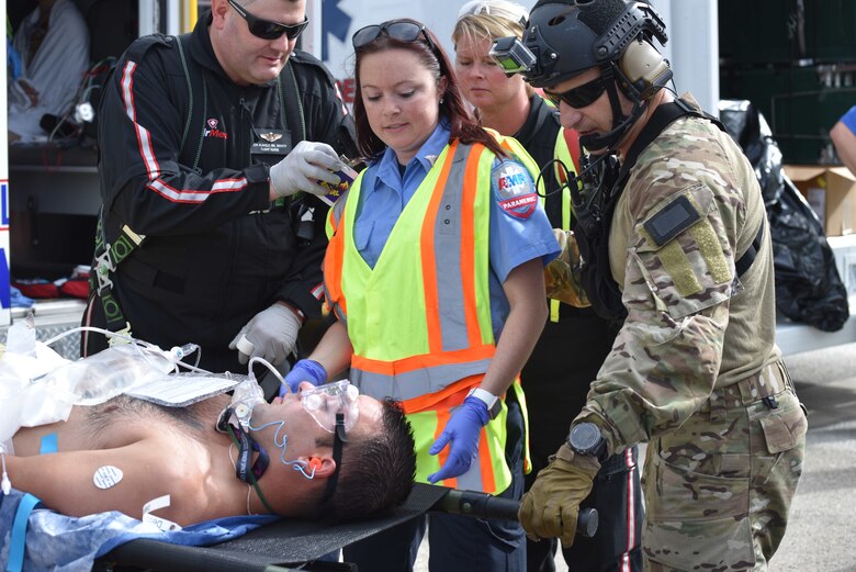 Medical evacuation exercise