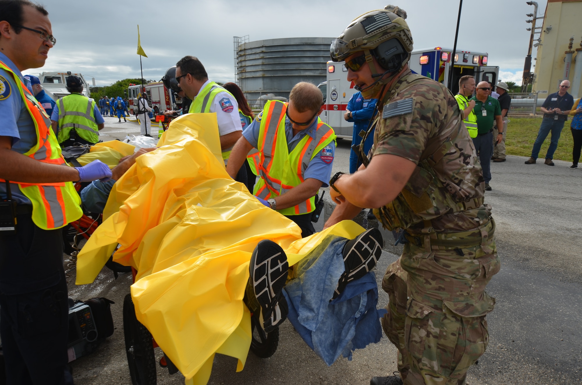 Medical evacuation exercise