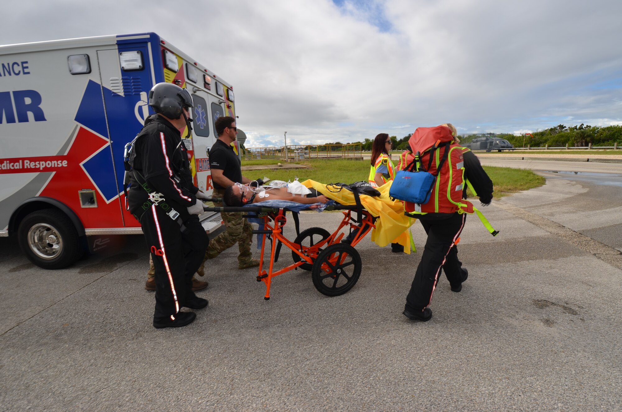 Medical evacuation exercise