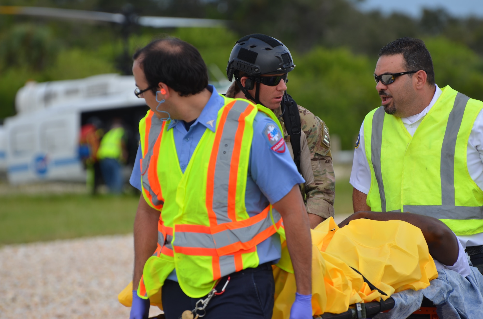 Medical evacuation exercise