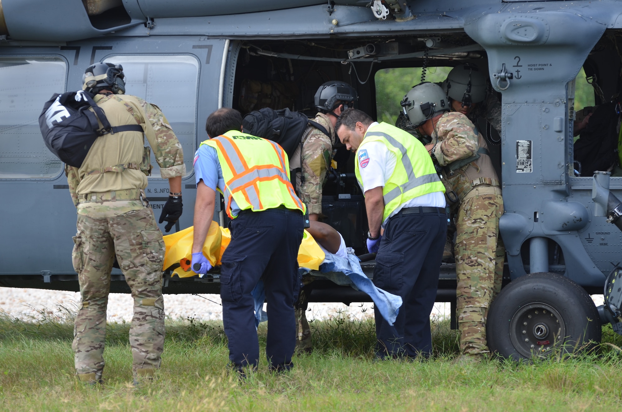 Medical evacuation exercise