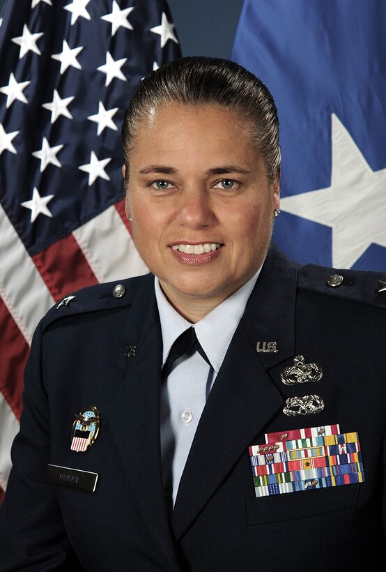 Air Force Brig. Gen Linda Hurry, Commander, DLA Aviation