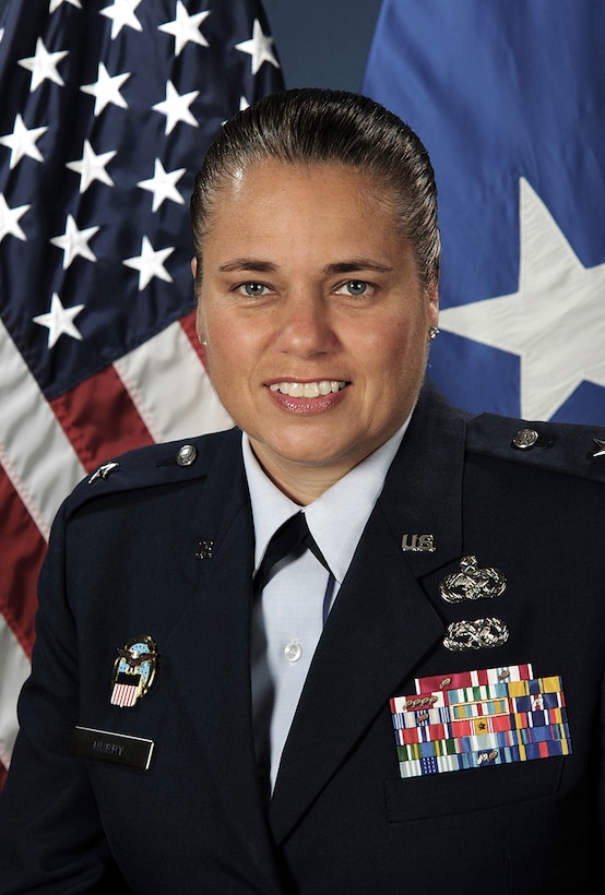 Air Force Brig. Gen Linda Hurry, Commander, DLA Aviation