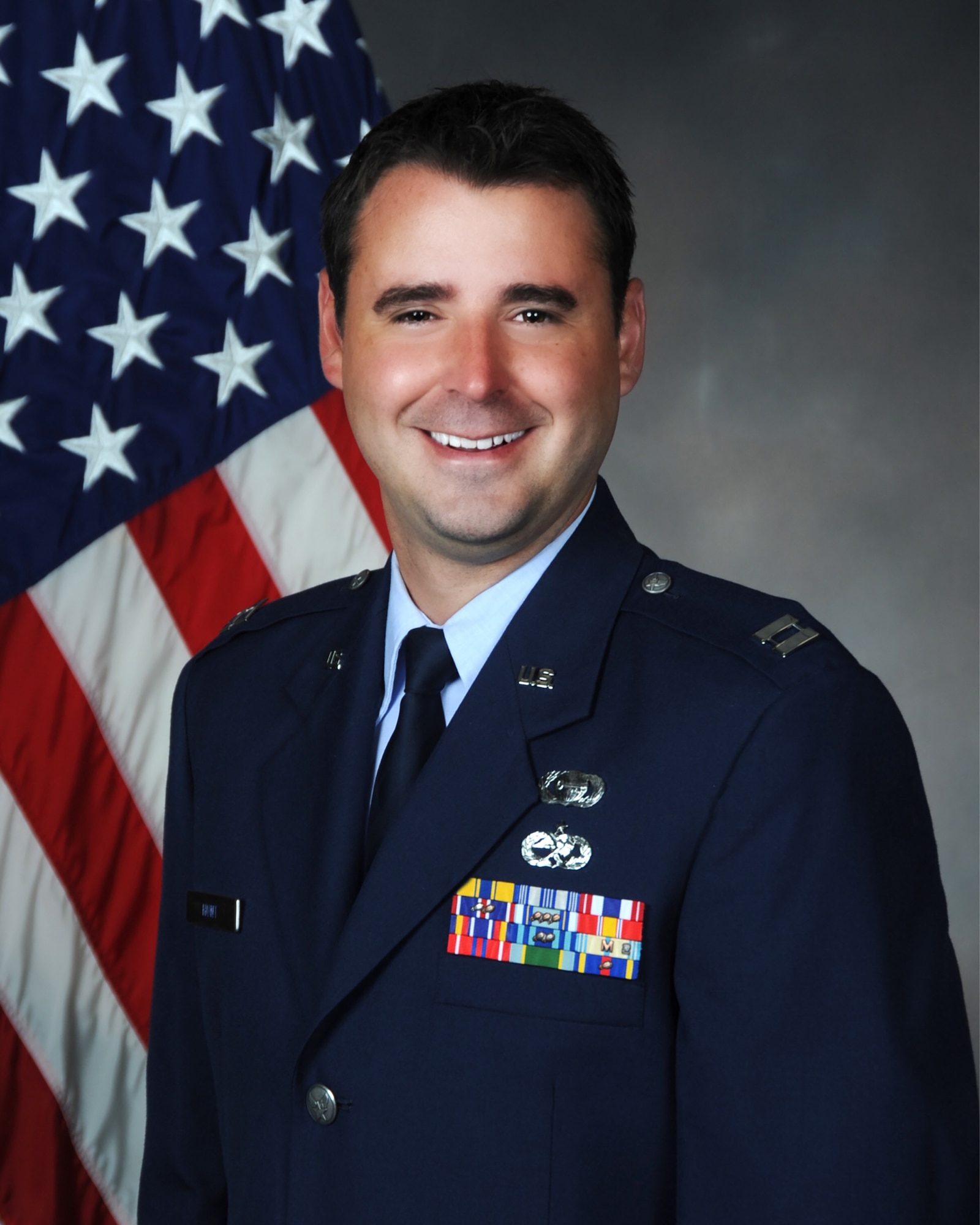 Capt. Hunt, 14th Intelligence Squadron deputy flight commander, helped to raise more than $3,400 for Second Helpings, Inc., through a fund raiser he ran on social media earlier this year.