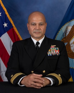 Commander Carlos J. Cintron is originally from Buffalo, NY. He earned a B.S. in Chemistry at Rochester Institute of Technology in 1993 and was subsequently commissioned through the ROTC program at the University of Rochester.