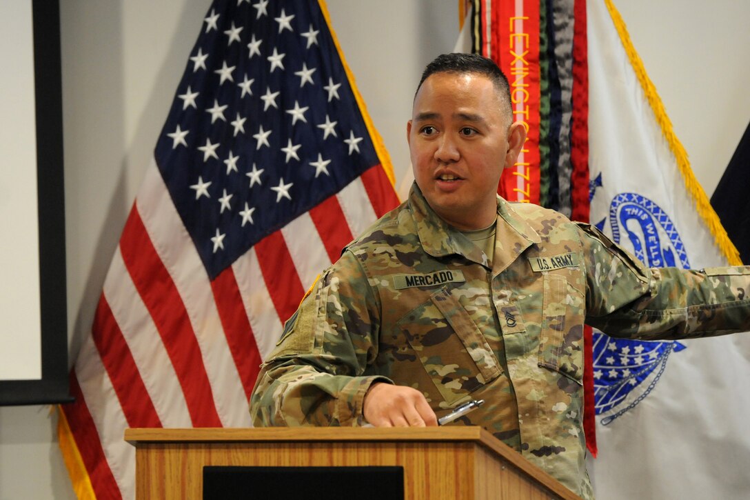 Active component brigade commanders learn Army Reserve processes during multi-compo orientation