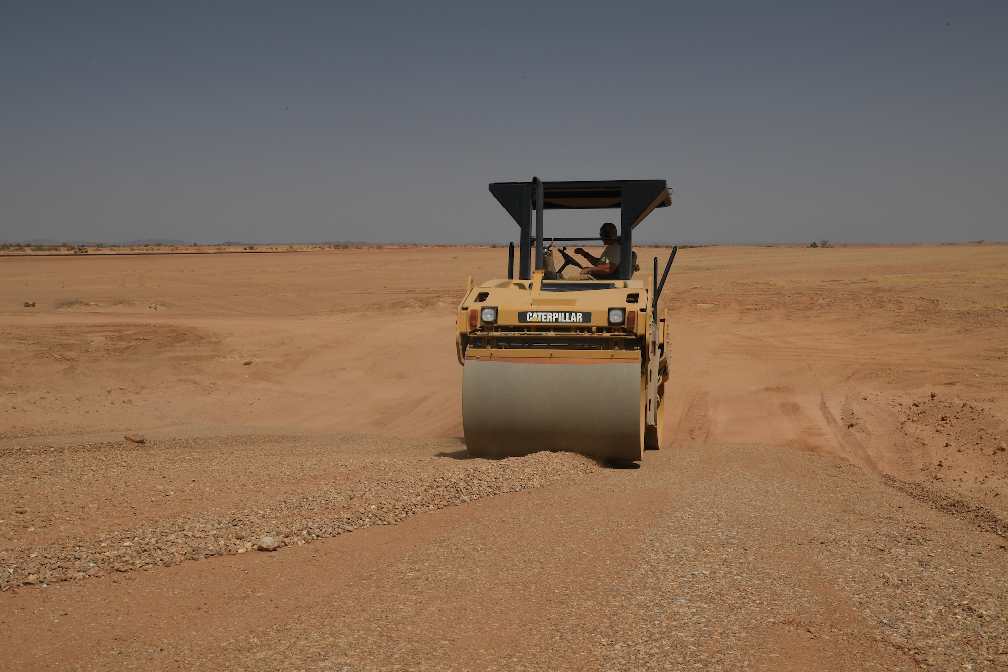 The 724th Expeditionary Air Base Squadron Civil Engineer Flight is responsible for sustainment and maintenance of the base and readying the base for flying operations. (U.S. Air Force photos by Tech. Sgt. Rachelle Coleman)