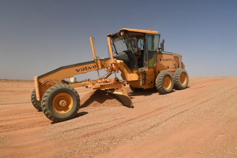 The 724th Expeditionary Air Base Squadron Civil Engineer Flight is responsible for sustainment and maintenance of the base and readying the base for flying operations. (U.S. Air Force photos by Tech. Sgt. Rachelle Coleman)
