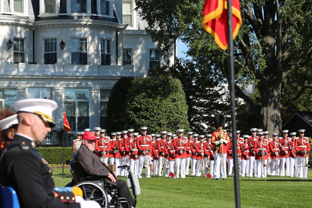 SgtMaj Canley Medal of Honor Flag Presentation