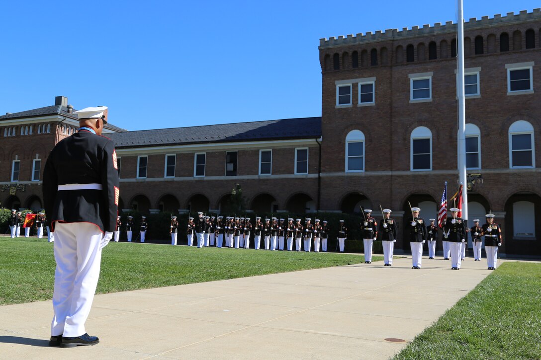 SgtMaj Canley Medal of Honor Flag Presentation