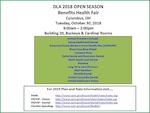 DLA 2018 OPEN SEASON Benefits Health Fair