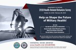 Individuals across both active duty and reserve components will be randomly selected to complete the 2018 Health-Related Behaviors Survey. Information and data from the results helps shape health policies and programs to improve force health and readiness.