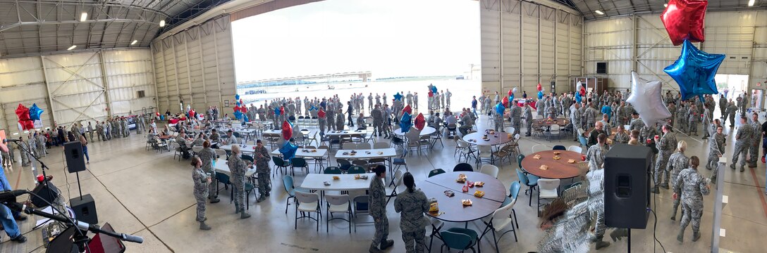 More than 250 local Reserve Citizen Airman, were celebrated recently at Luke Air Force Base, Arizona. The 944th Fighter Wing welcomed them home after being deployed for six months overseas. These Airmen, made up the largest forward deployed group the 944th has sent overseas in more than five years.