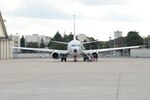 GOA, India (Oct 30, 2018) A P-8A Poseidon from Patrol Squadron 16 (VP-16) sits on the runway in Goa, India, as part of the Subject Matter Expert Exchange (SMEE) with counterparts of Indian Naval Squadron (INS) 312. Members from VP-16’s top combat aircrew, Crew 7, conduct training and shared their technical knowledge with the Indian Navy P-8I squadrons.