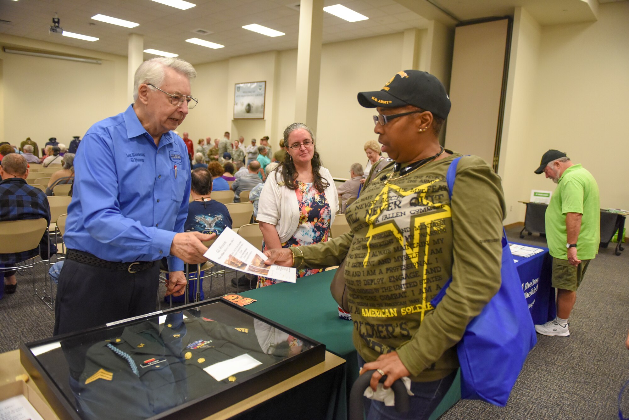 Keesler appreciates retirees, connects with services