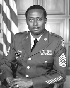 Portrait of Command Sergeant Major Odell Williams, USA