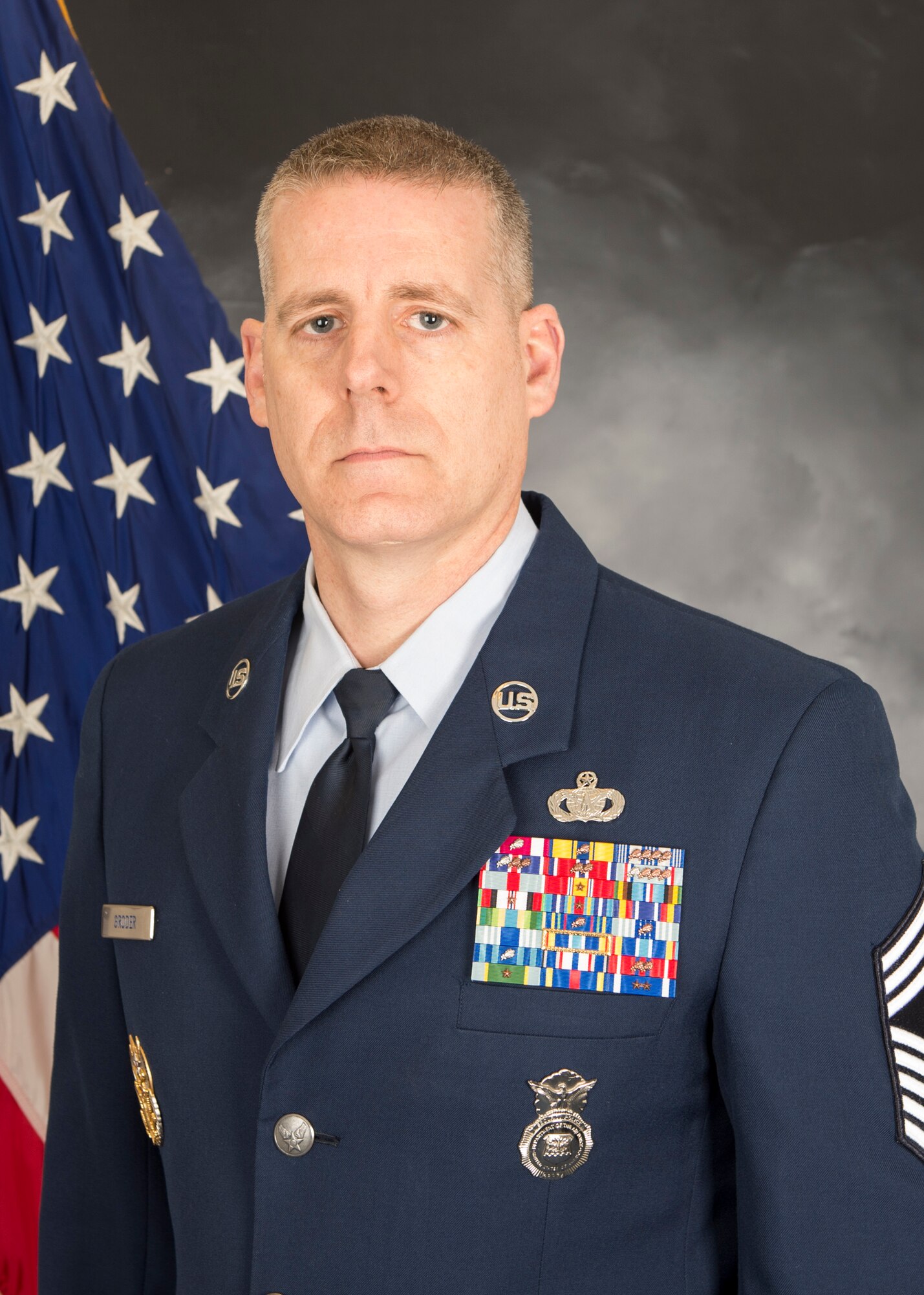 Chief Master Sgt. Groder