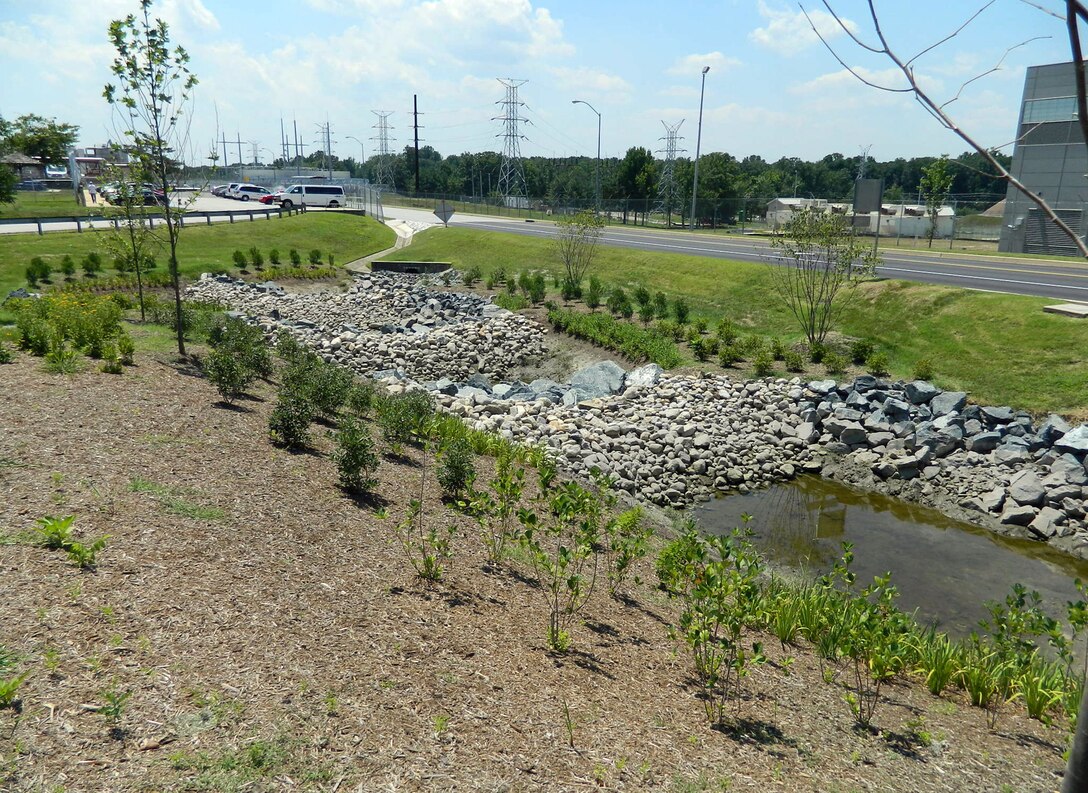 Photograph of New 'Step Pool' facility