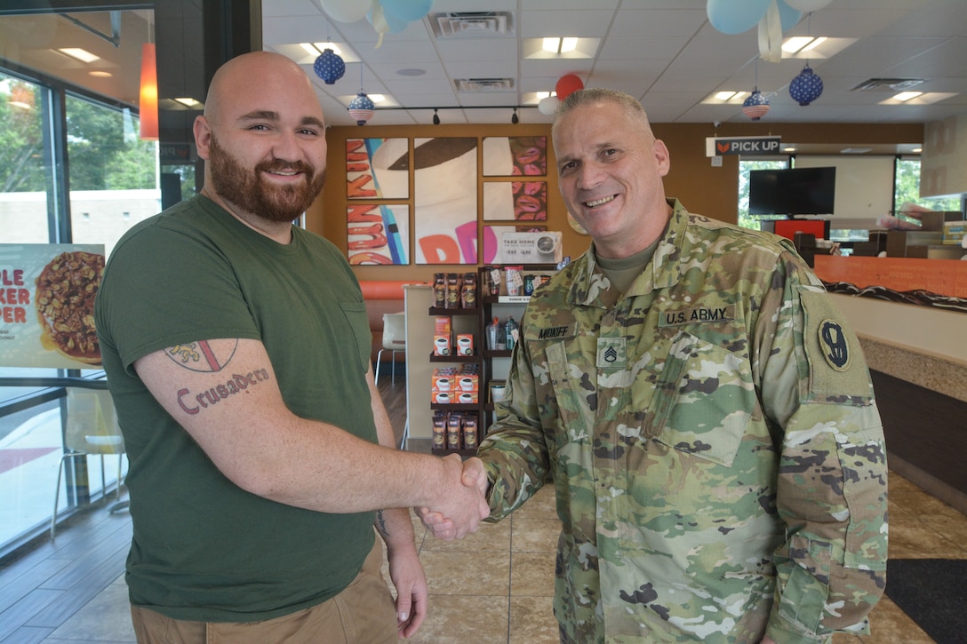 U.S. Army Reserve Soldier meets bone marrow recipient after 12 years