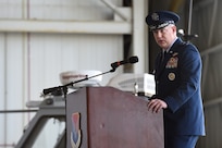 Maj. Gen. John Gordy II, U.S. Air Force Expeditionary Center commander, delivers remarks during a change of command ceremony Sept. 5, 2018, at Joint Base Charleston, S.C. Gordy presided over the ceremony, during which Col. Terrence Adams replaced Col. Jeff Nelson as 628th Air Base Wing commander and Joint Base Charleston commander. Joint Base Charleston is one of 12 Department of Defense joint bases and is host to over 60 DOD and federal agencies. The 628th ABW delivers installation support to over 90,000 Airmen, Sailors, Soldiers, Marines, Coast Guardsmen, civilians, dependents and retirees across four installations including the Air Base and Naval Weapons Station.