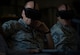 U.S. Air Force Gen. Mike Holmes, commander of Air Combat Command, and Chief Master Sgt. Frank Batten, command chief of Air Combat Command, use virtual reality technology during a visit to the 363rd Intelligence Surveillance Reconnaissance Wing at Joint Base Langley-Eustis, Virginia, Sept. 5, 2018. Through innovation, the 363rd ISRW uses its analytical capabilities and targeting expertise, to pull meaningful patterns from collected intelligence data to produce made-to-order targeting products for operational and tactical-level warfighters. (U.S. Air Force photo by Staff Sgt. Areca T. Bell)