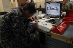 CRANE, Ind. – Naval Surface Warfare Center, Crane Division (NSWC Crane) is excited to offer the Blue Water Armorers course to Sailors and Navy civilian armorers at their Weapons System Training Facility. This new, week-long intensive course provides hands-on technical instruction on maintenance and repair of Navy small arms.