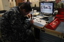 CRANE, Ind. – Naval Surface Warfare Center, Crane Division (NSWC Crane) is excited to offer the Blue Water Armorers course to Sailors and Navy civilian armorers at their Weapons System Training Facility. This new, week-long intensive course provides hands-on technical instruction on maintenance and repair of Navy small arms.