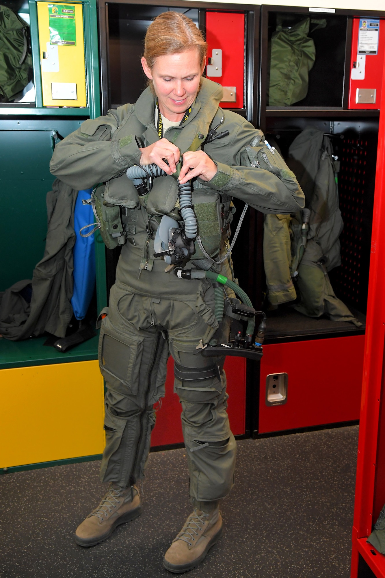 Col. Gina "Torch" Sabric, commander of the 419th Fighter Wing at Hill Air Force Base, Utah, and the Air Force Reserve's first female F-35 pilot